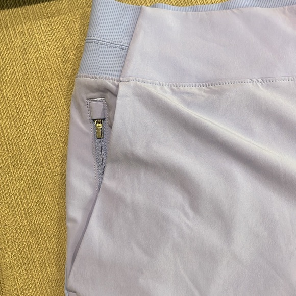 🎁 NWT Athleta Brooklyn Short in Light Blue/Lilac (Victorian Periwinkle) Size 18 - Picture 6 of 12